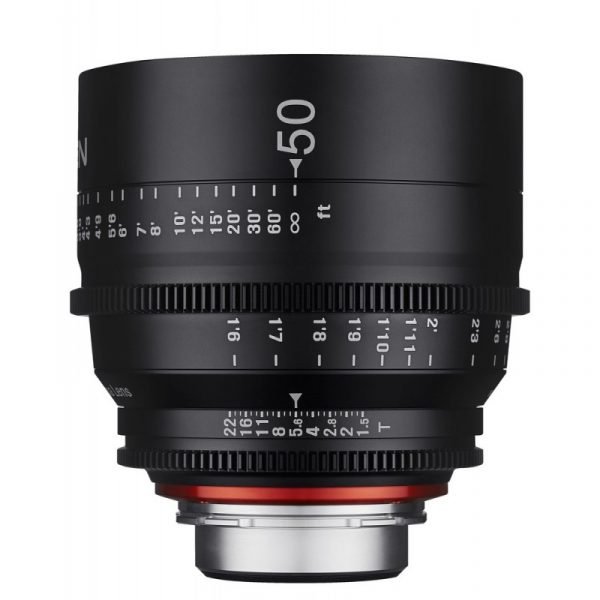 Xeen 50 mm T1.5 au choix 5 montures 2 échelles