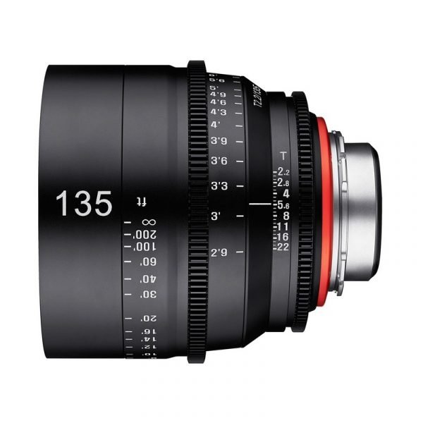 XEEN 135mm T2.2 au choix 5 montures 2 échelles – Image 2