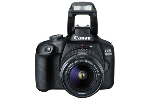 Canon EOS 4000D Noir + Objectif EF-S 18-55 mm – Image 5