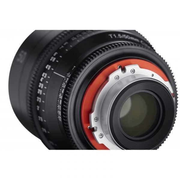 Xeen 50 mm T1.5 au choix 5 montures 2 échelles – Image 5