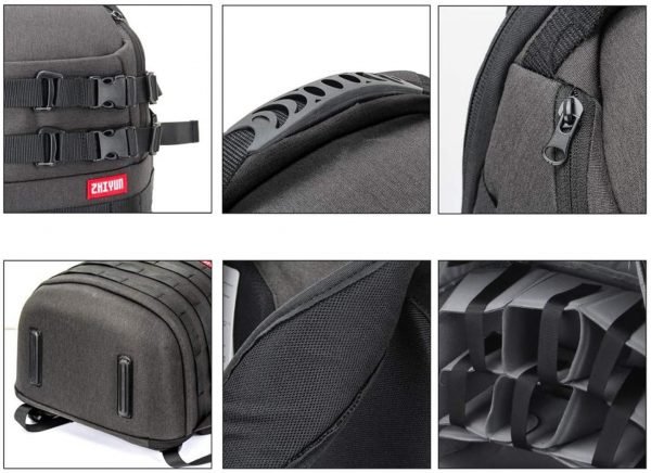 ZHIYUN Sac à dos stabilisateur et appareil photo et objectif – Image 4