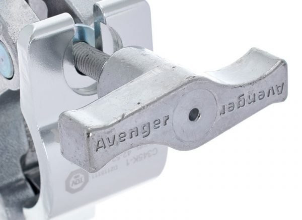 Avenger C345K-1 Collier de serrage certifié TUV avec bouton en T (argent) – Image 2