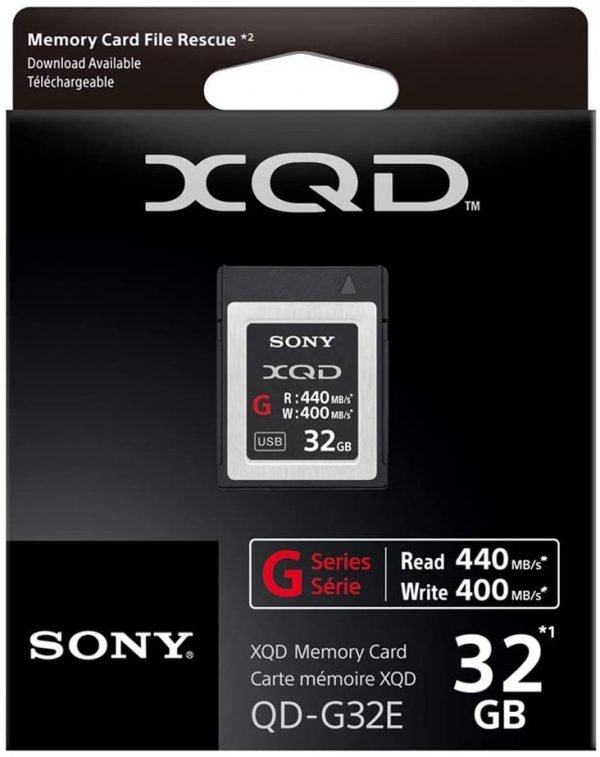 Sony CARTE MEMOIRE XQD SERIE G  32 Go – Image 2