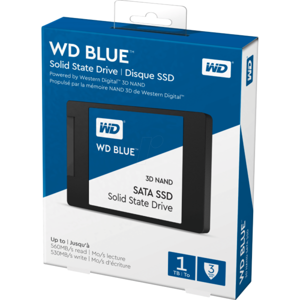 Disque SATA SSD 1TB WD Blue 3D NAND Western Digital